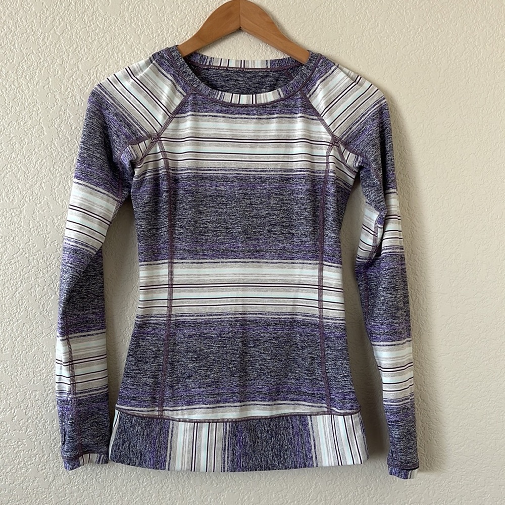 Lululemon Race Your Pace Long Sleeve Top Size 2